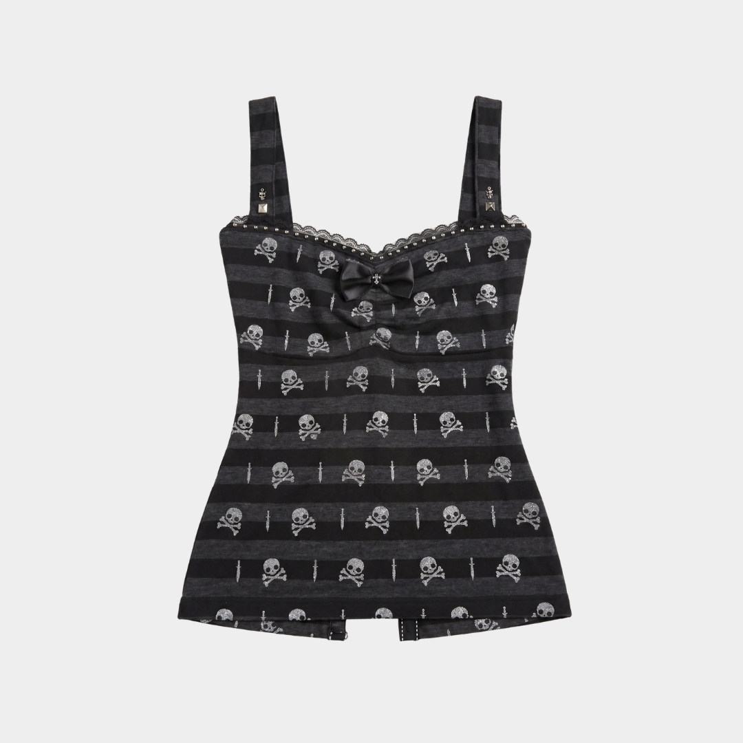 Skull Charm Top