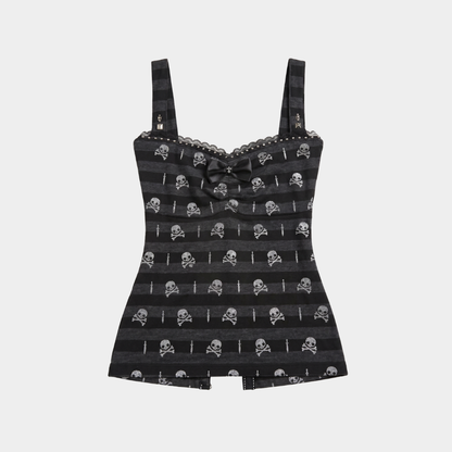 Skull Charm Top