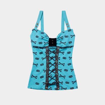 Skull Charm Top